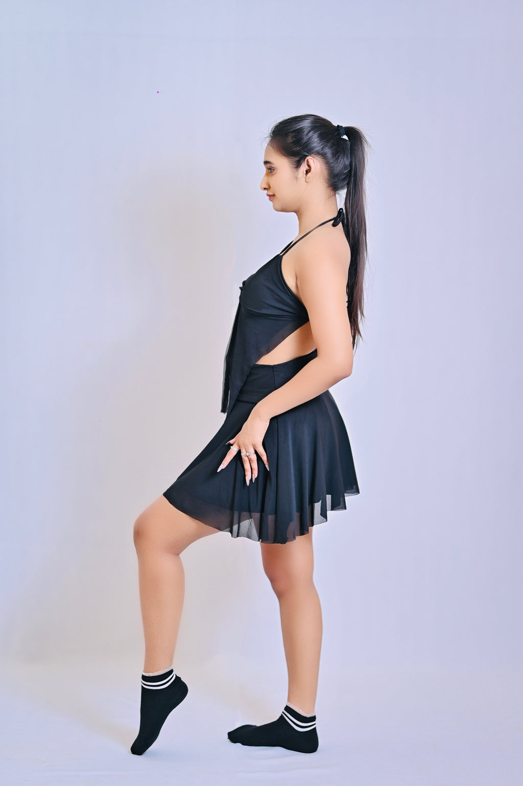 Black bee co-ord set.