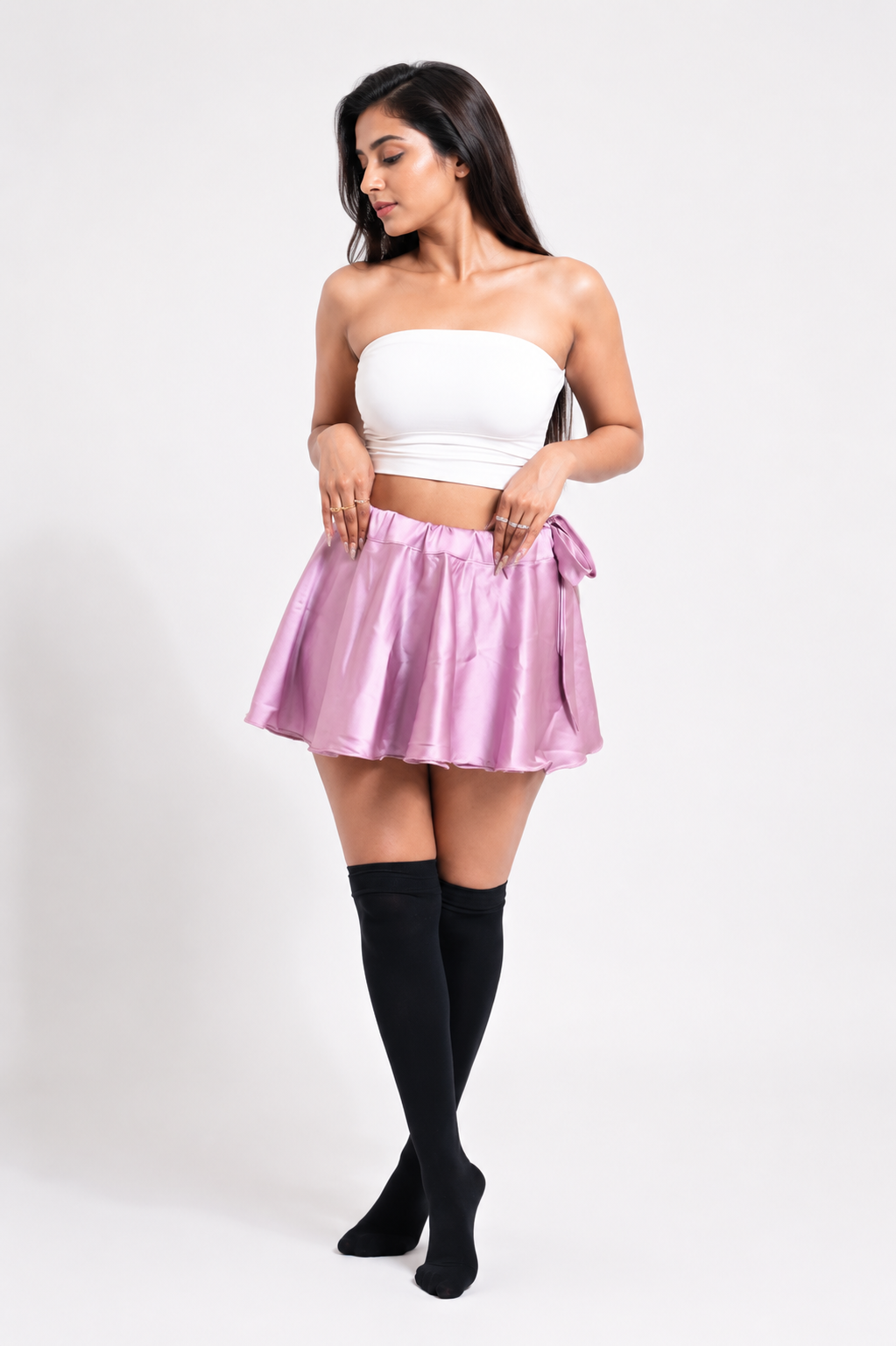 ⁠Lala Skirt with Adjustable Knot